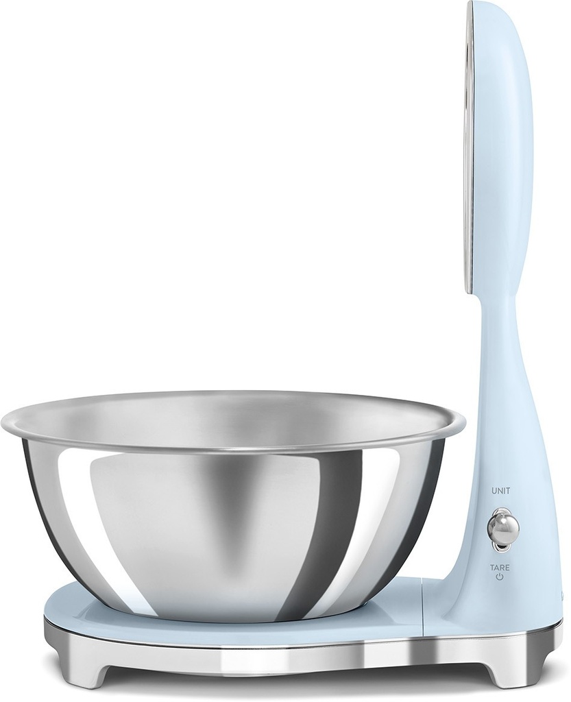 Smeg KSF01PBWW Kitchen Scales - Pastel Blue