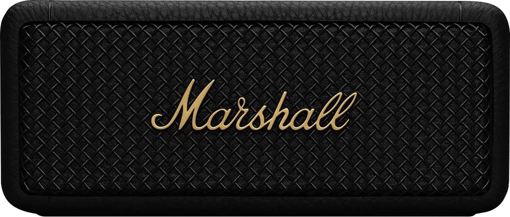 Marshall - Emberton II Portable Bluetooth Speaker - Black and Brass