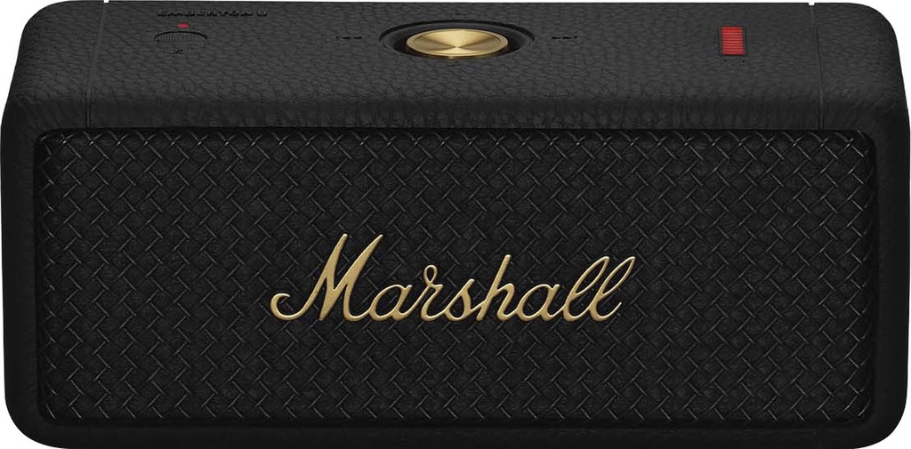 Marshall - Emberton II Portable Bluetooth Speaker - Black and Brass
