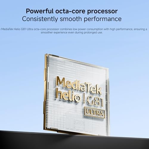 XIAOMI Redmi 15C 4G LTE (Compatible with Tmobile Tello Mint & Global) (256GB + 4GB) Unlocked Dual SIM 6.9" 50MP Model 25078RA3EL (Moonlight Blue)