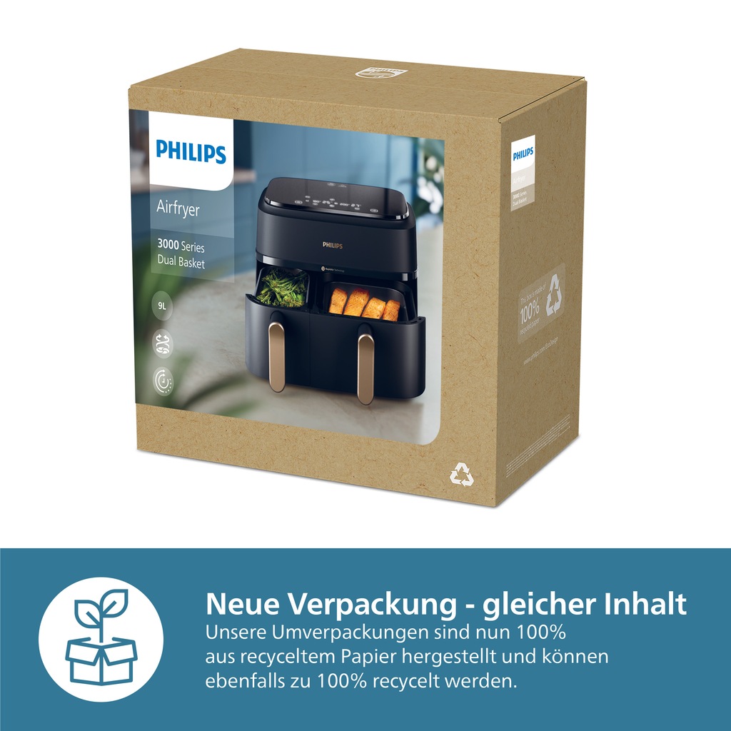 Philips 3000 Series Dual Basket Airfryer