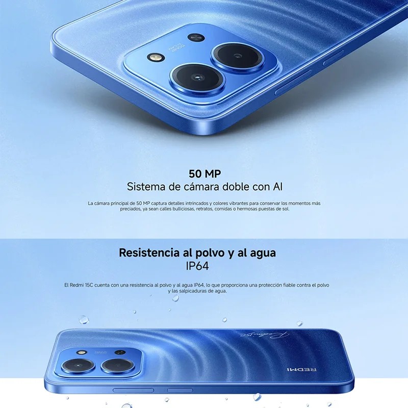 Globale Version Redmi 15C 4G Mobiltelefon 50MP AI Dual Kamera 6000mAh 33W Schnellladung Mobiltelefon Smartphone Neu 2025Neues Produkt