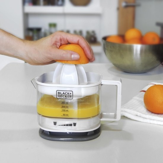 Black+Decker Citruspers Juicer Sinaasappelpers- 350 Ml - 25 W