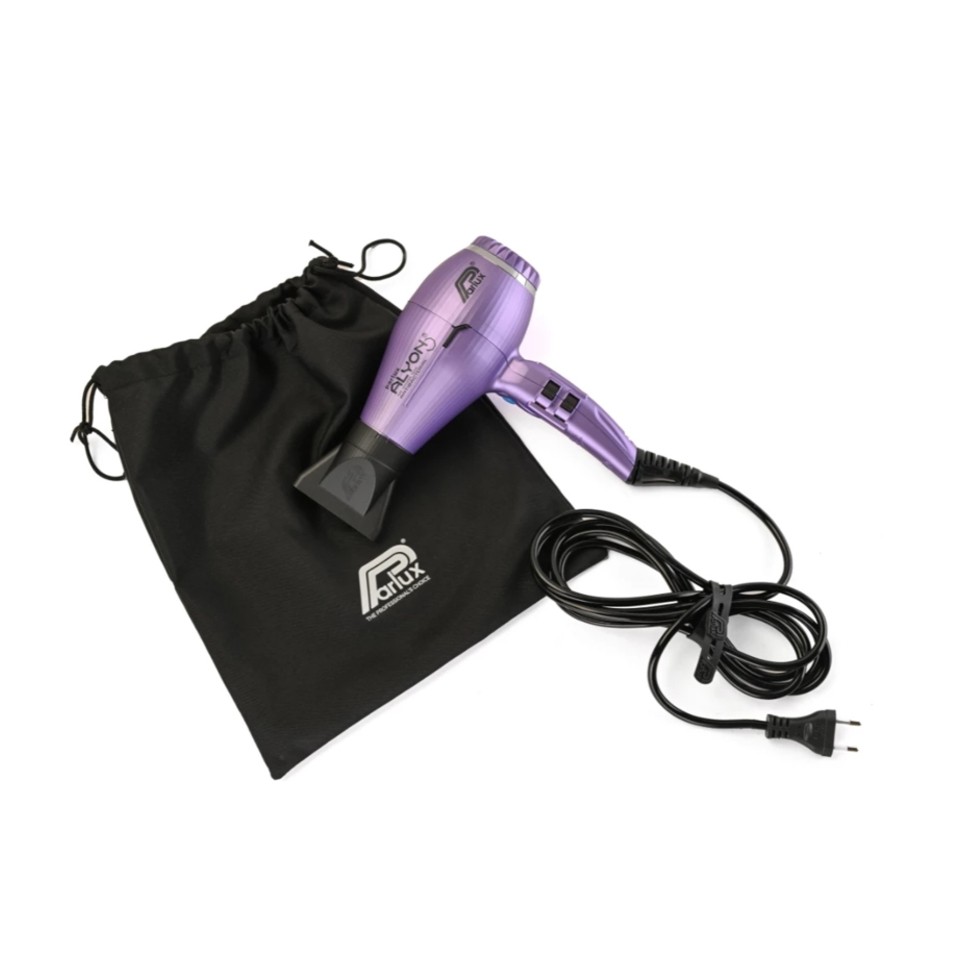 Parlux Alyon Air Ionizer Tech Antibacterial Hairdryer Lilac 2250 W