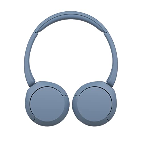 Sony WH CH520L on Ear Wireless Bluetooth Headphones in Blue