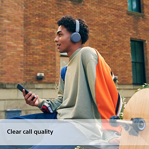 Sony WH CH520L on Ear Wireless Bluetooth Headphones in Blue