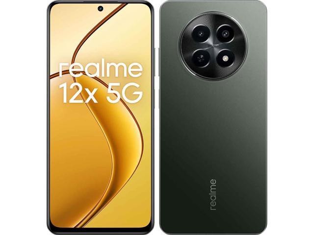 Realme 12x 5G 16,9 cm (6.67") Doppia SIM Android 14 USB tipo-C 6 GB 128 GB 5000 mAh Nero