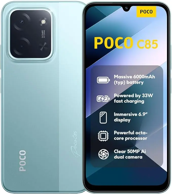 Xiaomi POCO C85 Smartphone 8+256GB, GREEN