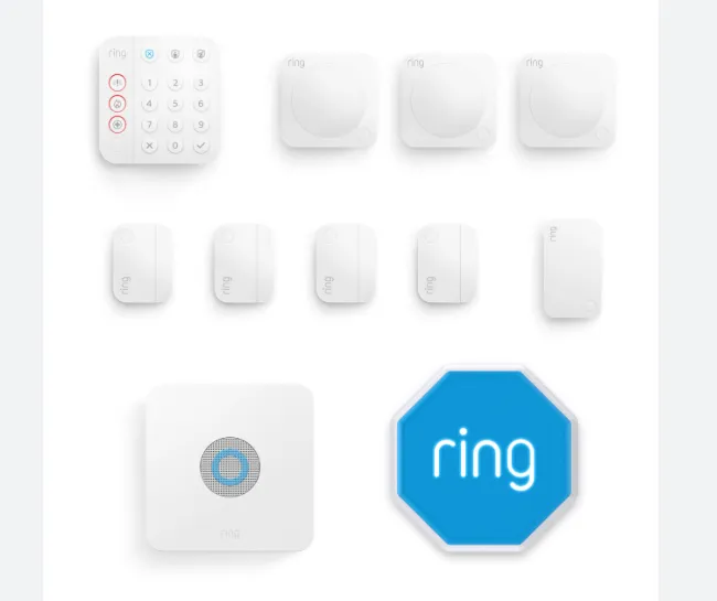 Ring Set Alarm Completo