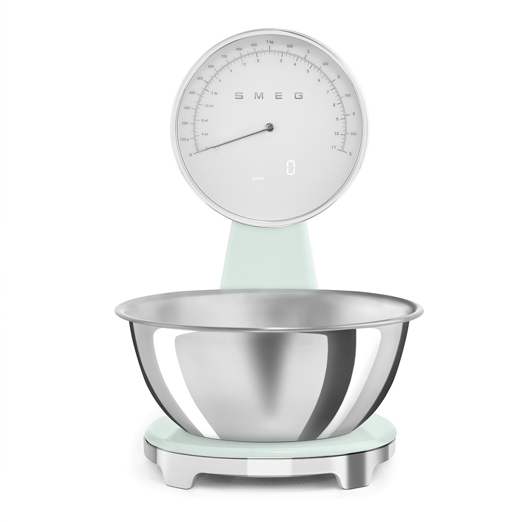 Smeg Bilancia da cucina analogica e digitale Verde pastello 50's Style KSF01PGWW