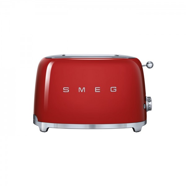 SMEG 50's Style Aesthetic TSF01RDEU Tostapane 2 fette, 950 W - Rosso