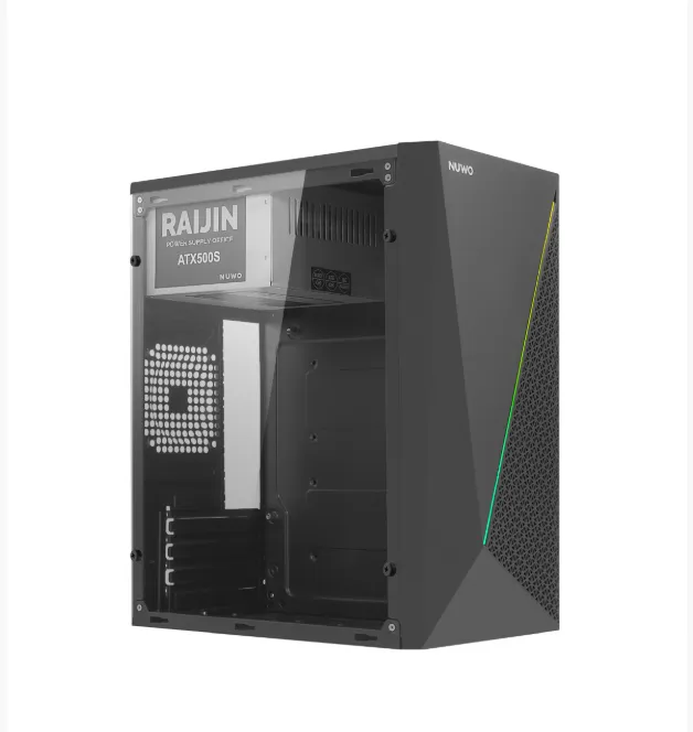 NUWO CASE OFFICE M-ATX NUWO ITAK LK150 BLACK ALIMENTATORE 240W