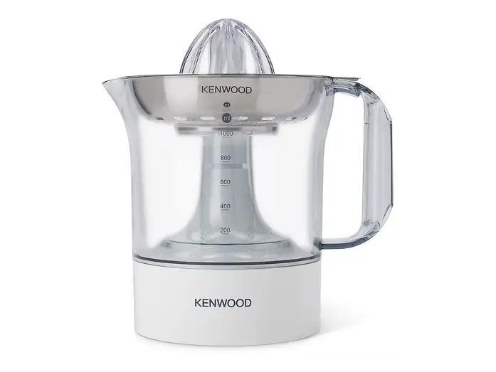Kenwood Spremiagrumi JE 290A, Potenza 40 W, Recipiente succo da 1 l, in - Plastica, Argento