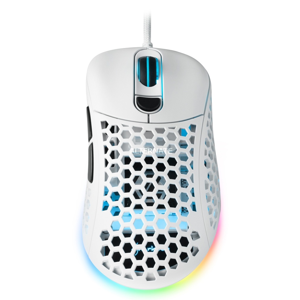 SHARKOOM mouse gaming LIGHT2-200 WHITE