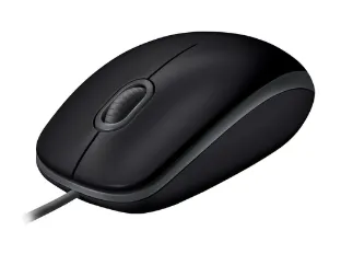 Logitech mouse usb ottico B110 SILENT NERO