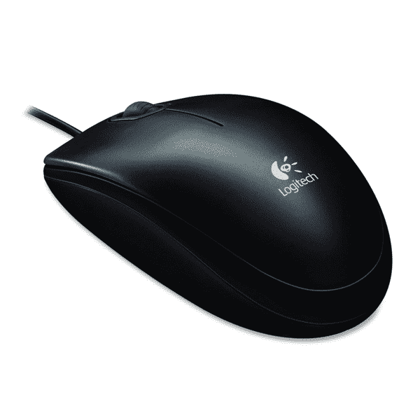 Logitech B100 Optical USB Mouse Nero