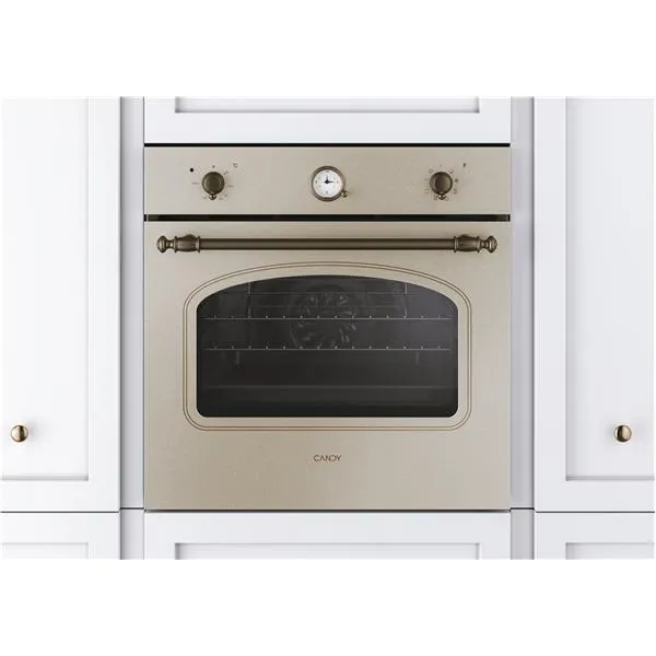 Candy Forno Elettrico da Incasso FCC604NAV Capacità 65 L Multifunzione Ventilato Colore Avena
