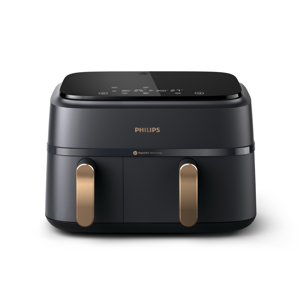 Philips 3000 Series Dual Basket 9L Friggitrice ad aria