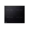 De Longhi Piano Cottura YLI 60 a Induzione 4 Zone Cottura da 59 cm Colore Nero