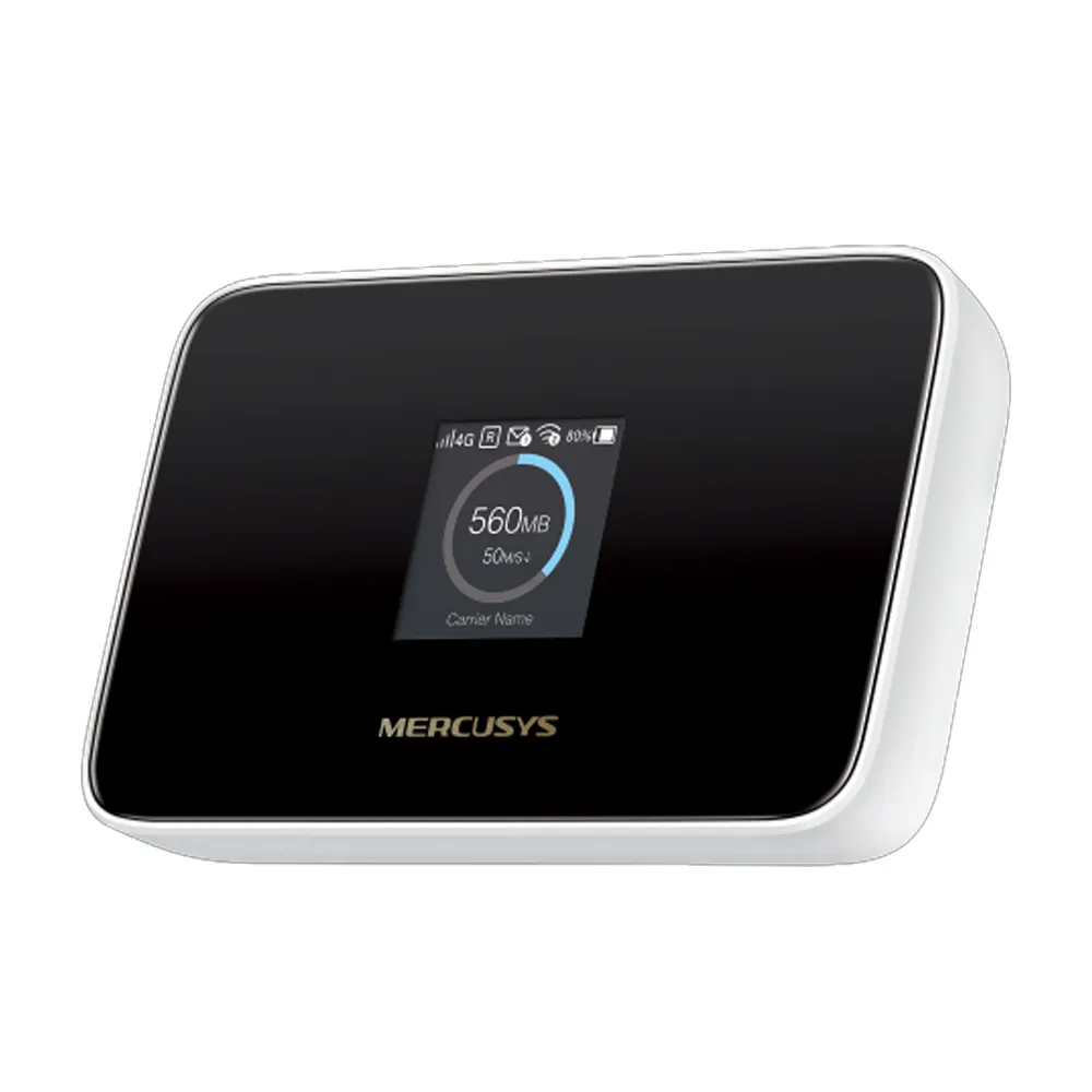 Mercusys by Tp-Link MT115 4g Lte Mobile (Wifi) Cat6 Display Sino A  287 Mbps | Bianco
