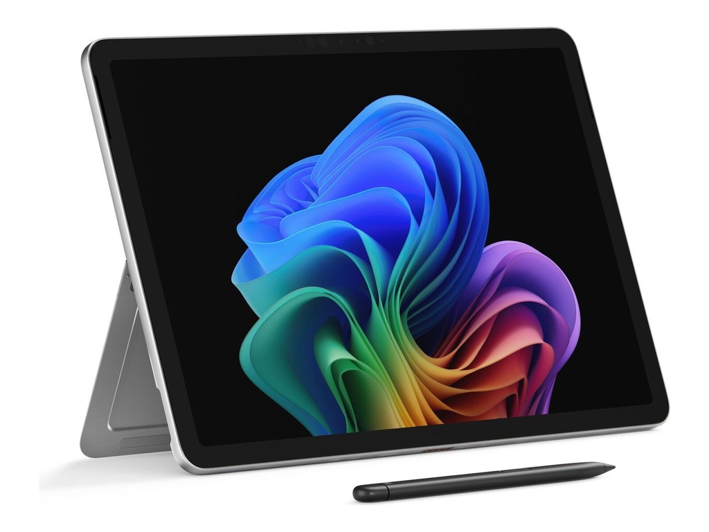 Microsoft Surface Pro 12" Qualcomm Snapdragon 256 GB 30,5 cm (12") 16 GB Wi-Fi 7 (802.11be) Windows 11 Pro Platino