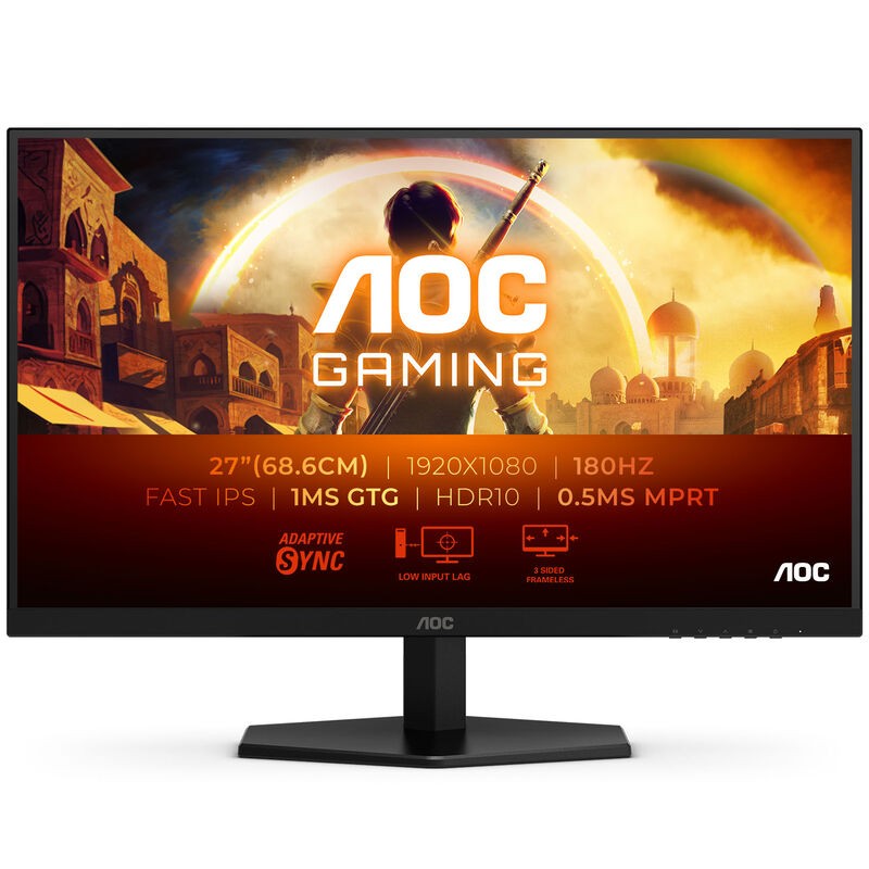 AOC Monitor gaming (27") 27G42E Full HD LCD Black