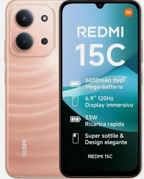 Xiaomi REDMI 15C 4/128 ORANGE