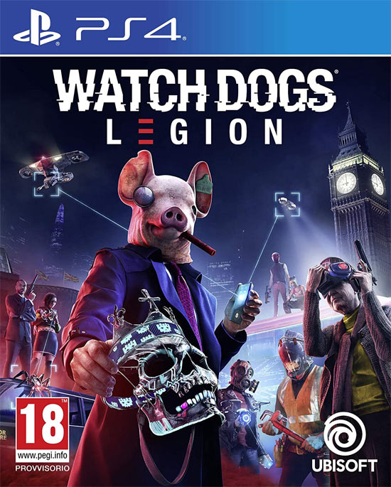 PS4 Ubisoft Watch Dogs: Legion  Usato