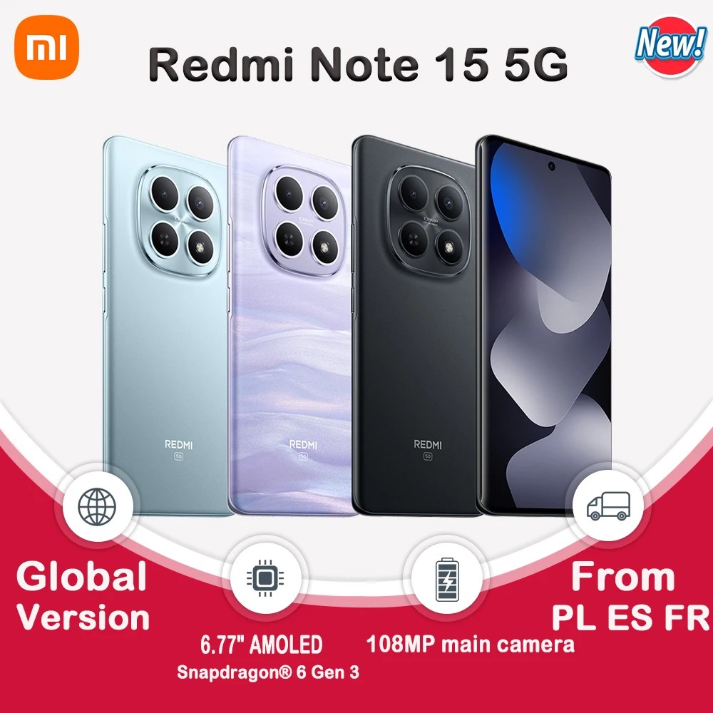 Xiaomi Redmi Note 15 4G 8/256GB glacier blu