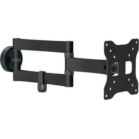 MUNARI SP367 Supporto TV a Parete 66 Cm (26') Nero (Muro, 26", 15kg), Supporto Da Parete TV, Nero