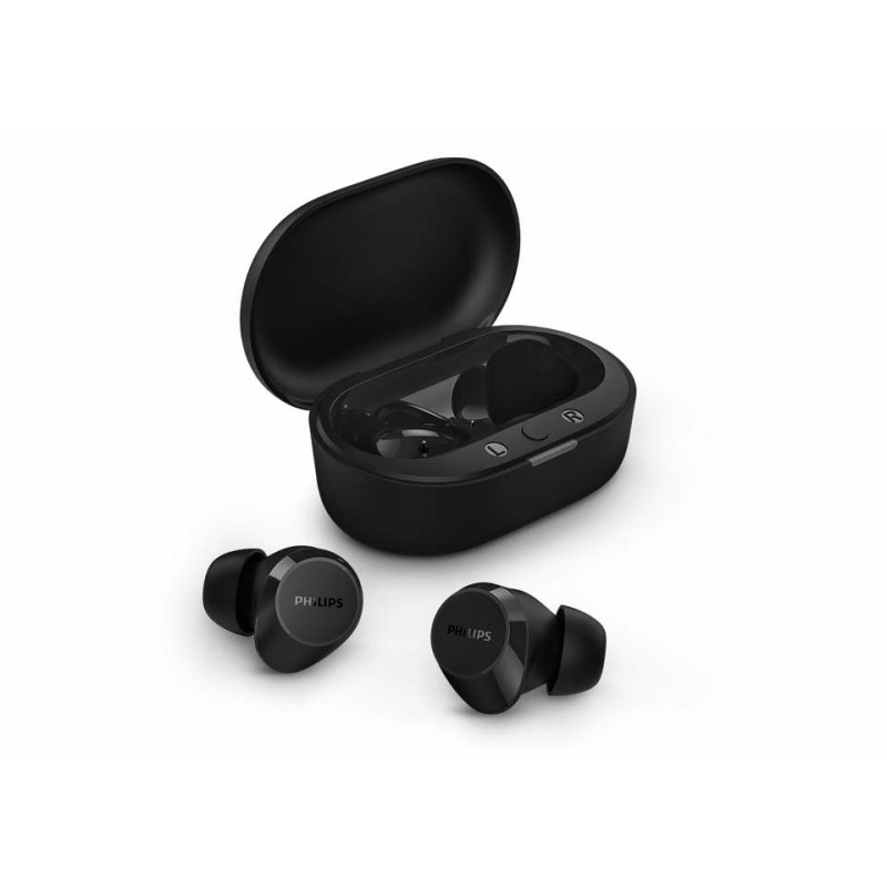 Philips True Wireless Earbud Headphones, Black