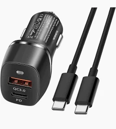 Fonex caricatore auto + cavo type-c