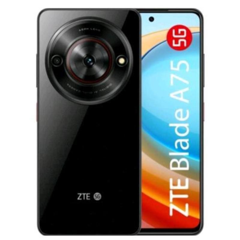 Zte Blade A75 5g Dual Sim 6.6 Octa Core 128gb Ram 4gb 5g Tim Diamond Black