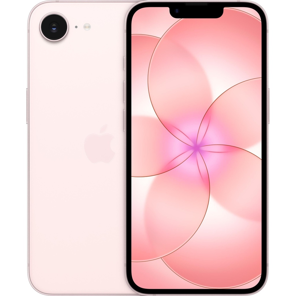 Apple iPhone 17e (256GB, Soft Pink, 6.10", SIM + ESIM, 5G), Smartphone, Pink