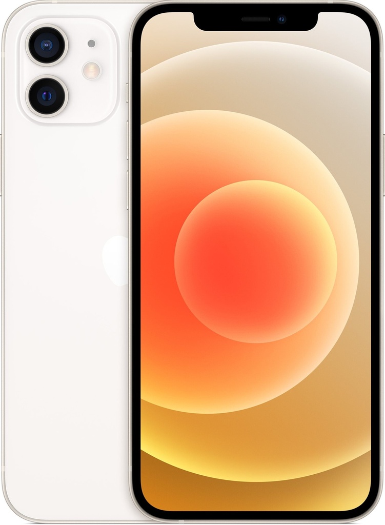 Apple iPhone 12 128GB 6.1" White EU MGJC3CN/a USATO-RIGENERATO BATTERIA 100%