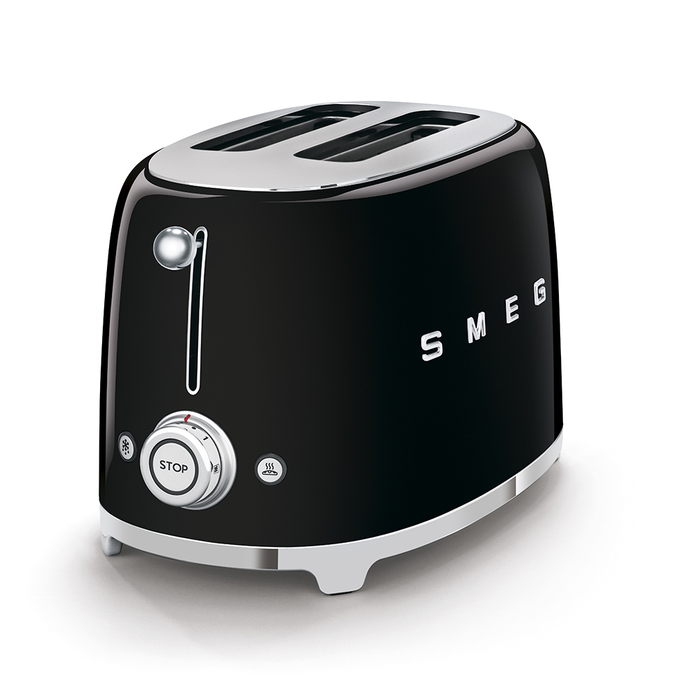 Smeg Tostapane 2 fette TSF01 Black