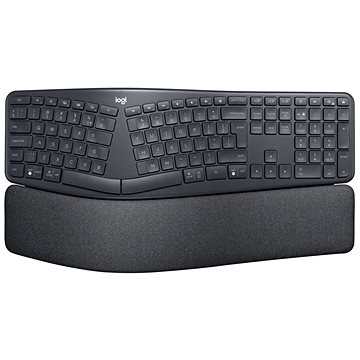 Logitech Tastiera ERGO K860 Wireless Split Keyboard in Graphite