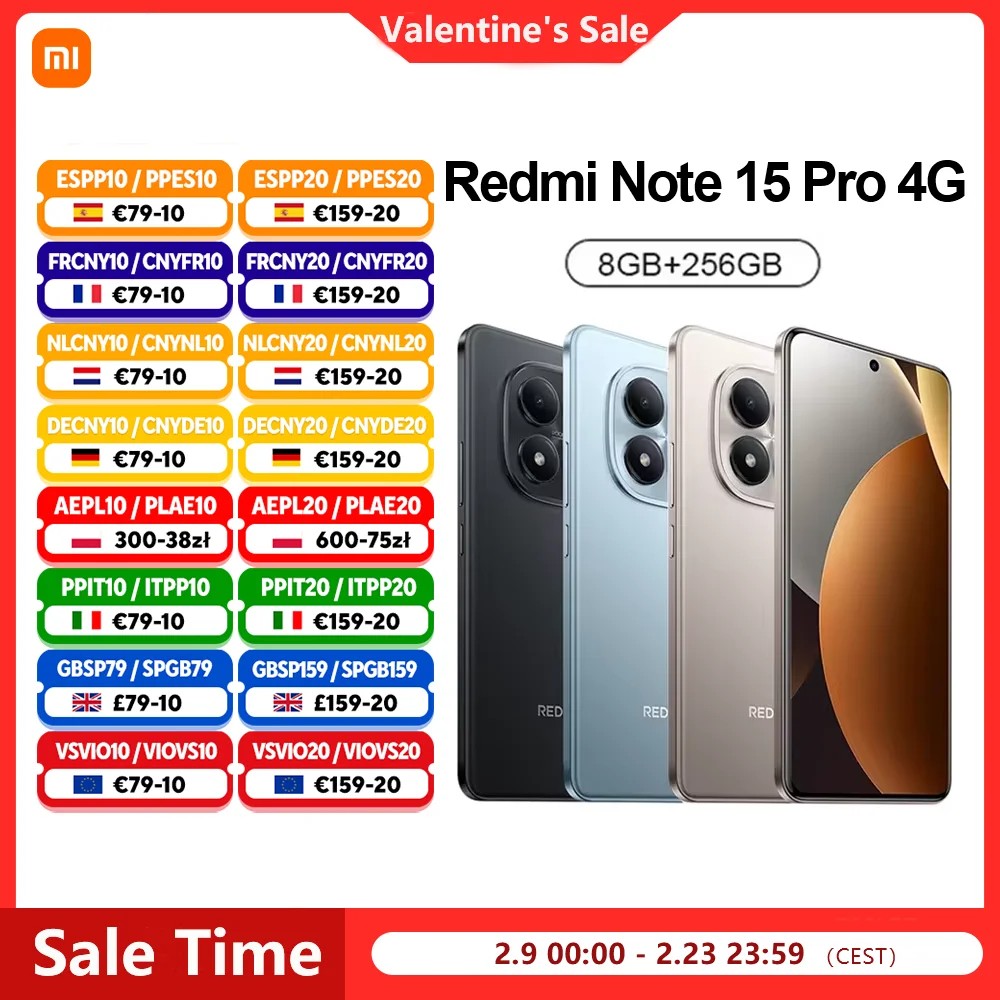 Xiaomi Redmi Note 15 Pro 4G 8/256 titanium color