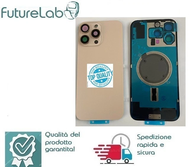 BACK COVER CON MAGNETE IPHONE 16 PRO MAX DESERT