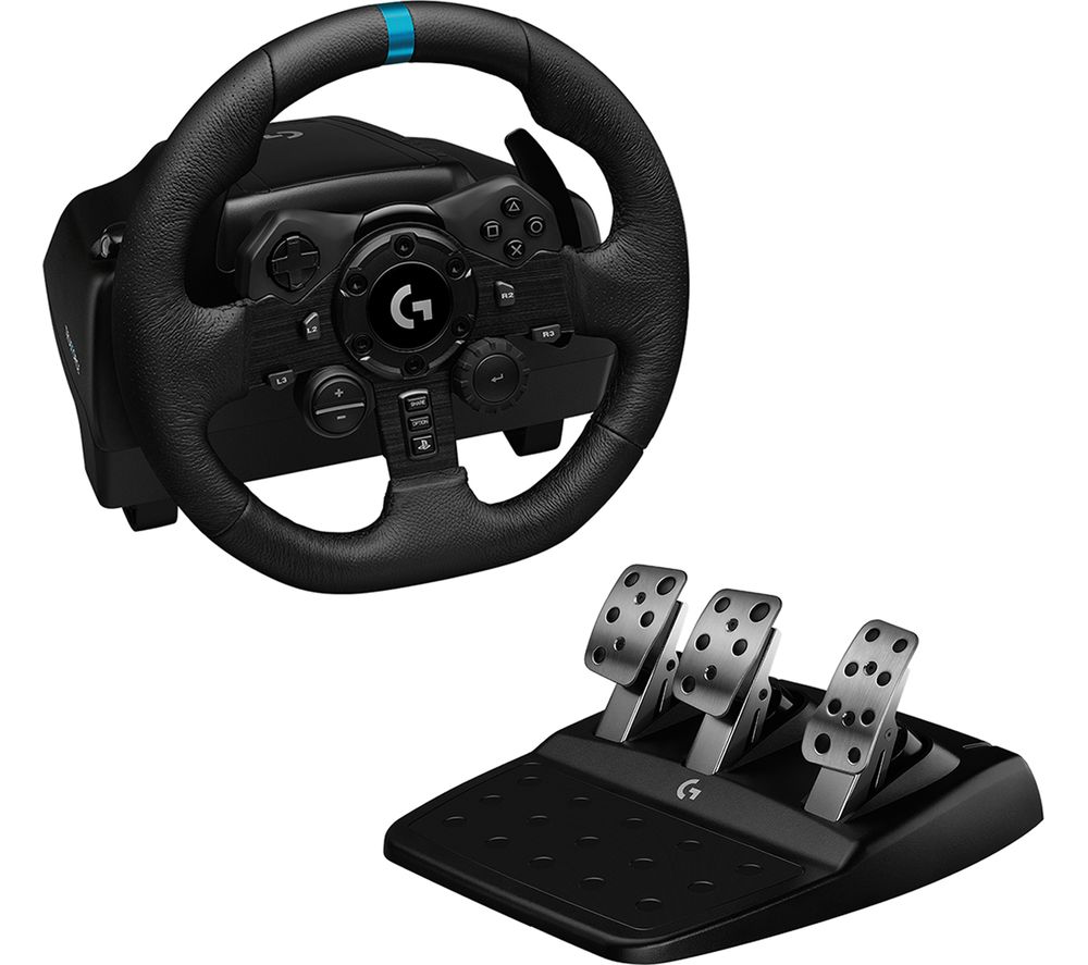 Logitech G923 TRUEFORCE Sim Racing Wheel in Black