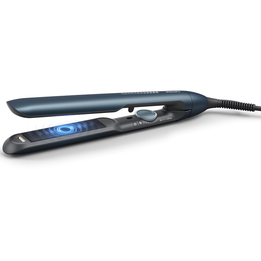 Piastra per capelli Philips Prestige BHS732/00, Tecnologia ThermoShield