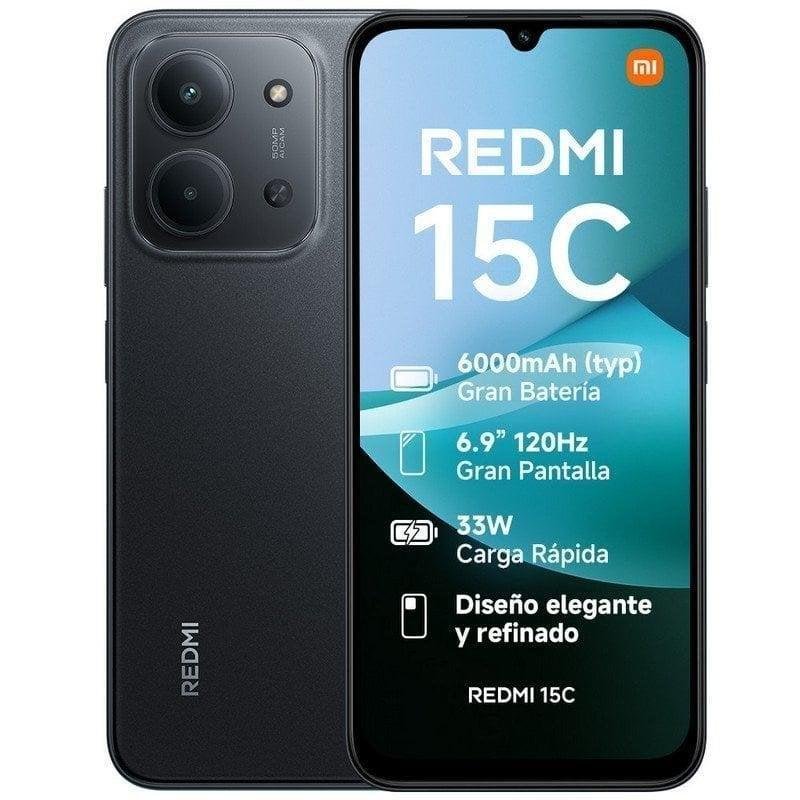 Redmi 15C dual sim 4G 4/128GB Midnight Black