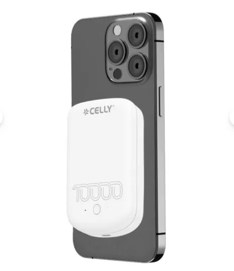 Celly Magsafe Powerbank 10.000 Pro Bianco