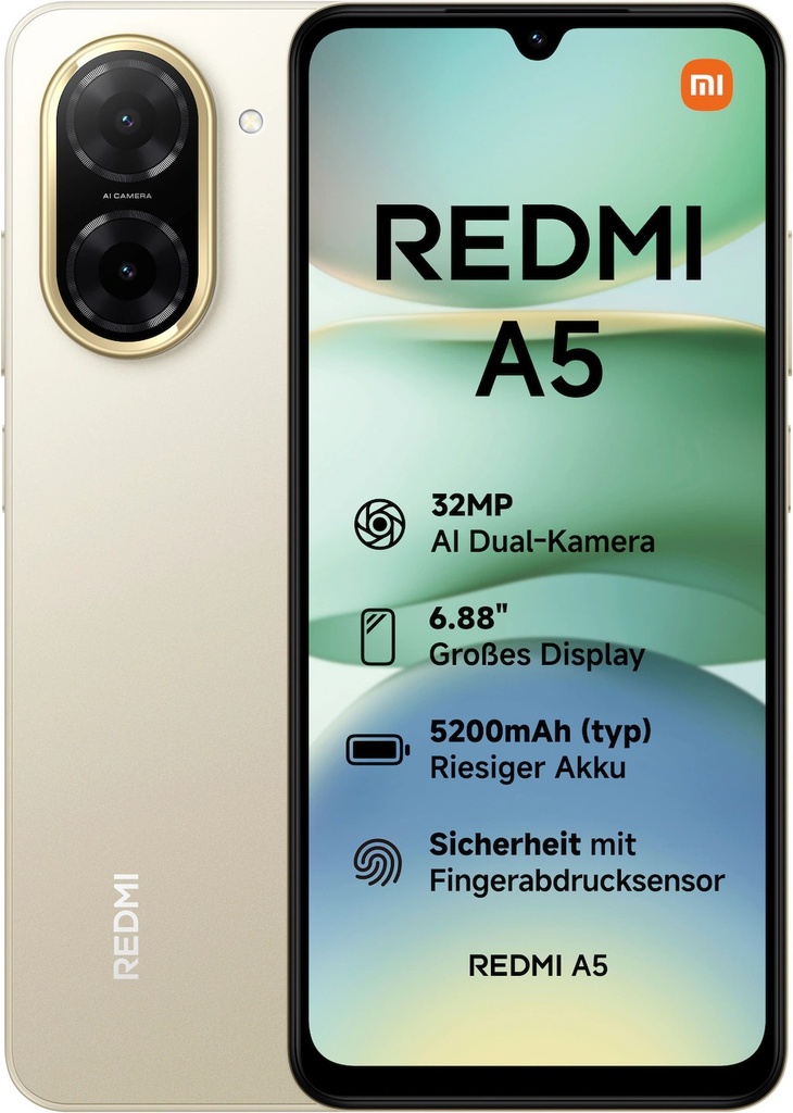 Xiaomi Redmi A5 17.5 Cm (6.88") Dual SIM Android 15 4G USB Type-C