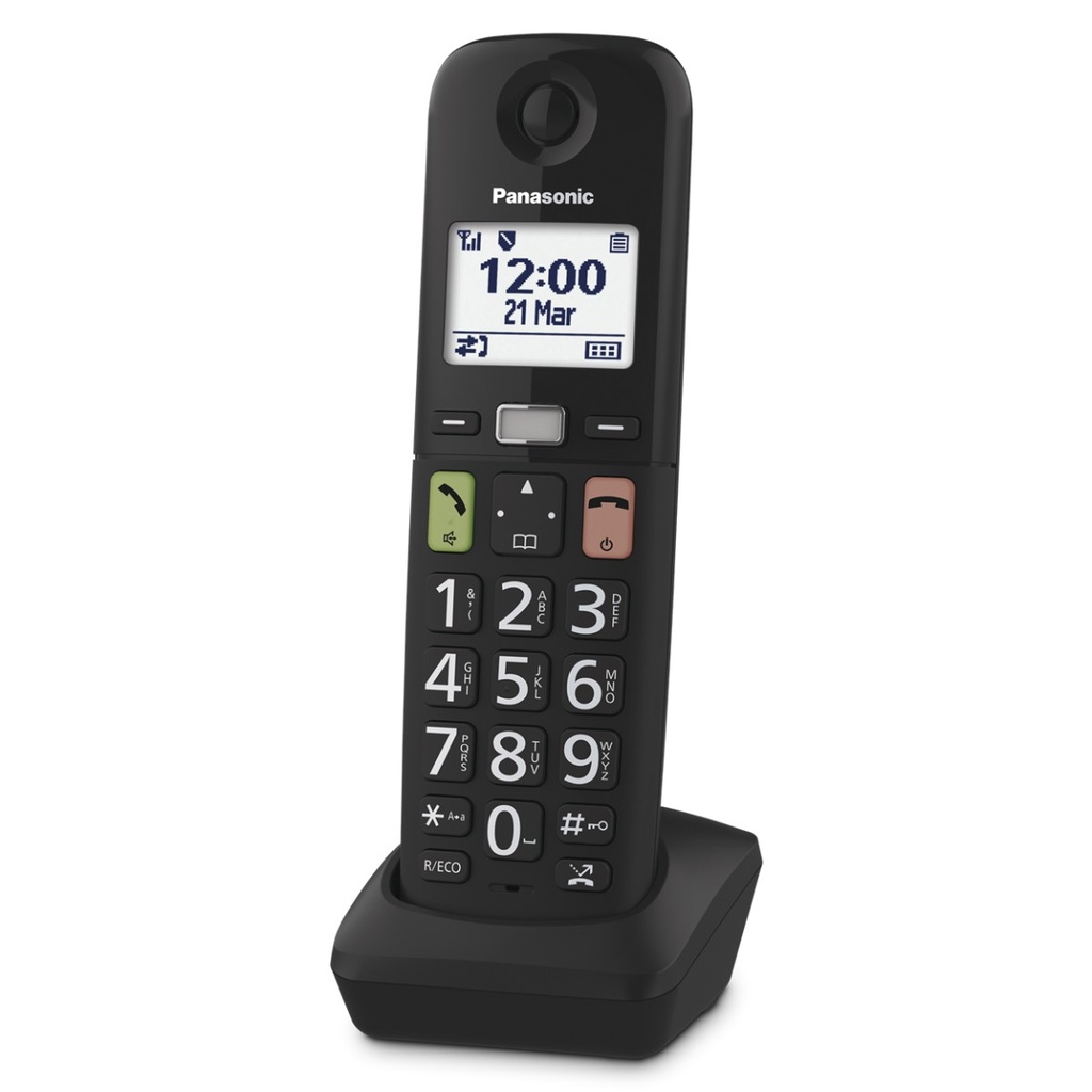 Panasonic KX-TGUA10EXB telefono  DECT Nero