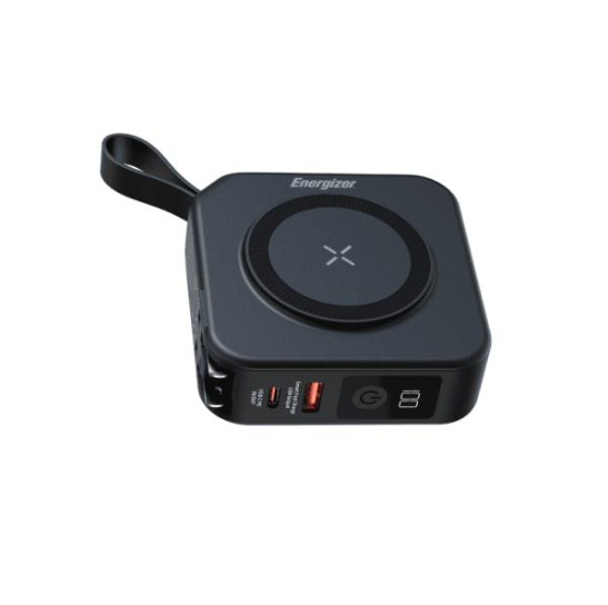 Powerbank Energizer 10.000Mah, wireless, nero