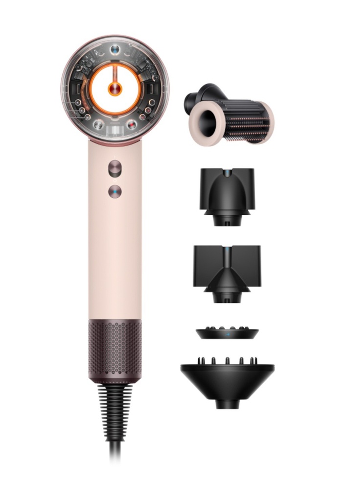 Dyson Supersonic Nural™ Asciugacapelli, Per Capelli Lisci e Ondulati (Cipria/Oro rosa)