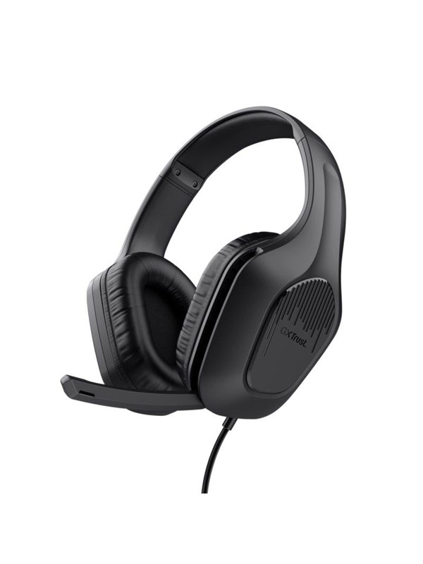 Trust Gaming GXT 415 Zirox Cuffie Gaming Leggere Con Driver Da 50 Mm per PC Xbox PS4 PS5 Switch Mobile Jack Audio 3.5 Mm Cavo 2m Cuffie Con Mi