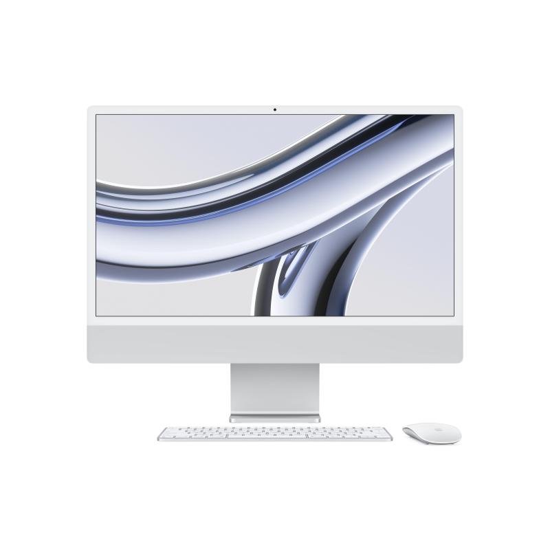 Apple IMac 24" 2023 4.5K M3 8C/8G 8/256GB Silver MQR93T/a
