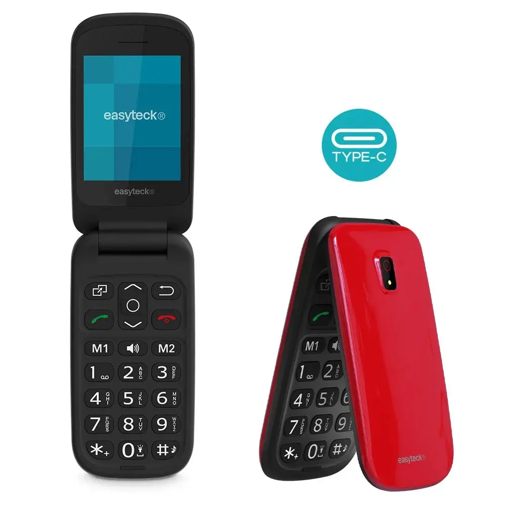 Easyteck telefono cellulare F210 | Red